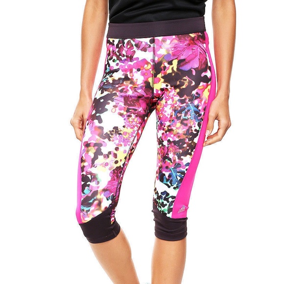adidas women's floral leggings